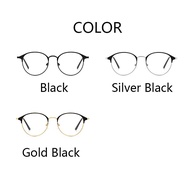 Anti radiation photochromic tinted color changing fashion transition eye glasses anti rad replaceable for women