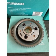 Y15ZR Y15 Y16 R15 V3 MT15  [ 6 BEARING 6 BALL ] HIPOWER RACING STARTER GEAR + ONE WAY BEARING