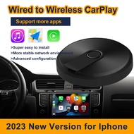 Carplay Apple แบบมีสายดั้งเดิมไปยังระบบนำทางแบบไร้สายเครื่องนำทางในรถกล่องอัจฉริยะ AI