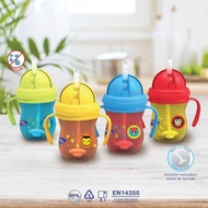 Baby Safe SK019 Cup Weighted Straw 270ml/spillproof Bottle/Baby Bottle/Baby Drink Learning Bottle