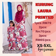 Baju Raya 2023 Baju Kurung Ironless PLUS SIZE XS-5XL