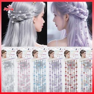 NFPH> Hair Gem Stiers Kit Blingling Hair Jewels For Girls Toy Hair Styling Tool With Reusable Shinin