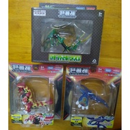 Pokemon Tomy Mega Rayquaza , Primal Groudon & Primal Kyogre