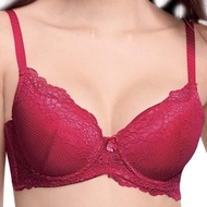 AVON 💯BRA - Ika Sakura Push Up Underwire Bra【 32A】 (Rose Red)