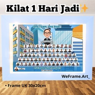 Custom pop up frame farewell frame/ farewell gift/ souvenir gift/