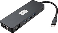Leehitech USB C Docking Station Dual Monitor,11 in 1 USB C Hub with 2 HD 4K Port, VGA, Ethernet, 2 USB3.2,SD/TF,100W PD,3.5MM Audio for MacBook Pro/Air/Dell/HP/Lenovo/Surface