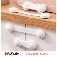 Child Baby Safety Lock Drawer Cupboard Lock Strap