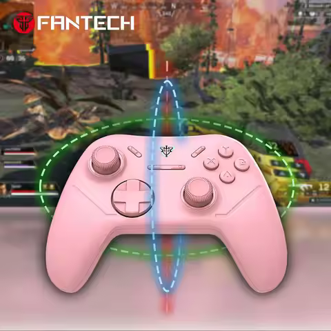 FANTECH SHOOTER III WGP13S 1000Hz Wireless Gaming Gamepad Motion Sensor Wired Controller Hall-Effect