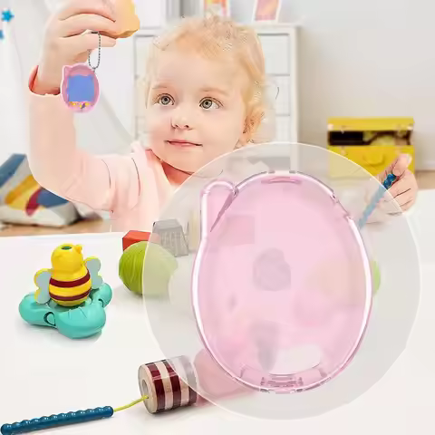 For Tamagotchi Connection Transparent All Inclusive Protective Shell Dustproof Cover Electric Pet Pr