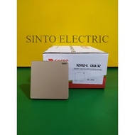 NERO Casa GoldX2 1 Gang 2 Way Switch Hotel Single Switch