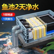 HY-6/Fish Tank Top Mounted Filter Fish Pond Water Circulation System Fish Pond Ecological Water Purification Equipment P