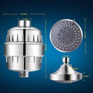 AT-🛫Shower Head with Filter15Grade Filter Combination Nozzle Beauty Beauty Beauty with Water Filter Shower Set