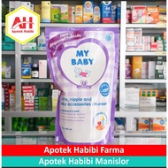 My Baby Purple Bottle, Nipple And Baby Accessories Cleanser Hayu Ically Clean 400 ml