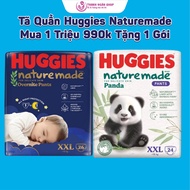Huggies Nature made Panda XXL24 Diapers - Huggies Night Diapers XXL26 - Huggies White - Thanh Ngan S