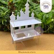 Hamster Castle Tower A32 | Level Hamster House | Hamster Hideout | Acrylic Hideout | Acrylic House | Acrylic Hideout