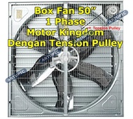 Box Fan 50 Inch 1 &amp; 3 PHASE Dengan Tension Pulley Blower kandang ayam