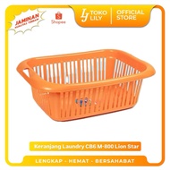 Lion Star CB6 M-800 Plastic Laundry Basket