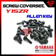 SCREW COVERSET SKRU BODY M5X15 UNIVERSAL TRADE KASAR / M5X15 SCREW COVERSET ALLOY UNIVERSAL