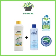 DISH DROPS Concentrated Dishwashing Liquid 1 Litre + Plastic Squeeze Bottle 500ml