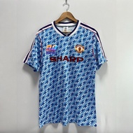 Retro Football Shirt Manchester United 1991 Away The Sky Champion League Cup