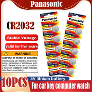 【1 Vỉ 5 Viên】 Cúc Áo Panasonic CR2032 - CR2025 - CR2016 3V Lithium HÀNG CHÍNH HÃNG MỚI 100%