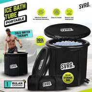 Svrg. Ice Bath Tub Portable Ice Cube Tub Muscle Recovery Healing