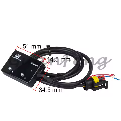 Car Egt Gauge Kit Car Thermometer Exhaust Temperature Gauge 0-1000 C Exhaust Temp Gauge Auto Thermom