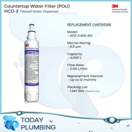 3M AP2-C405-SG Replacement Cartridge for HCD-2 Countertop Filtered Water Dispenser