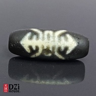 Fook Sau Dzi Bead 福寿天珠 (KB5538)【Dzi House 天珠奇家】Antique Blessing Wealth Luck Of Old Tibetan Kingdom 古