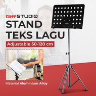 TaffSTUDIO 180 Degree Adjustable Sheet Music Song Text Stand - FL-05R