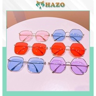 Mắt Kính Thời Trang Siêu Cấp 593 2 Form Vuông Và Lục Giác Phiên Bản Giới Hạn Sang Chảnh - Hazo