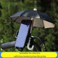 Sglink Motorcycle Mobile Phone Umbrella Holder Rain Cover Electric Vehicle Mobile Phone Holder Bicycle Mobile Phone Holder Waterproof Small Umbrella Universal Riding Modification