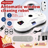Window Cleaning Robot Water Spray Ultrathin Window Robot Vacuum Cleaner Glass Wiper Dry Wet Mopping 