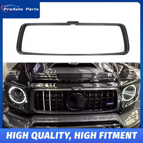 Grille Frame For New G-Class W465 G63 B-Type Dry Carbon Grille Frame 2025y G63 Dry Grille Decorative