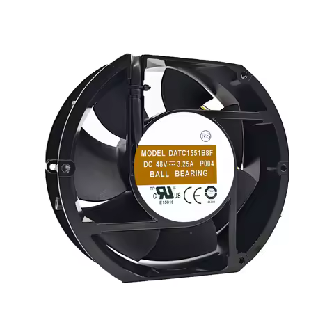 Cooling Fan DATC1551B8F DC48V 3.25A 124.8W 7200RPM 17cm 17251 172x150x51mm 3-Wire 4-Wire