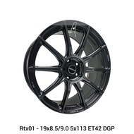 【Installation Available】RAXER RTX01 FLOW FORMING 19 INCH 19X8.5 & 19X9.0 5X113 ET42 DGP READY STOCK 