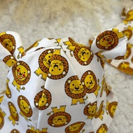 小獅王熊帽 夏日遮陽軟帽 寶寶帽 漁夫帽 日本布料