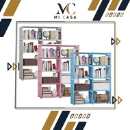 𝗠𝗜 𝗖𝗔𝗦𝗔 Rak Penyimpanan Rak Penyimpanan Buku DIY 8 Coloum Korea Rak Buku Rak Penyimpanan Rak Buku