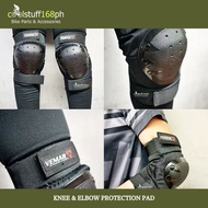 CS168ph Knee and Elbow Pads Set Bicycle Protection Pads Accessories