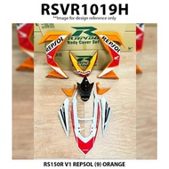 Rapido Cover Set Honda RS150R V1 Repsol (9) Orange Black Red Blue White Accessories Motor RS150R Body Set