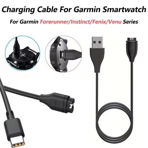 Charger for Garmin Approach S10 S12 S40 S42 S50 S60 S62 S70 Smart Watch Replacemnet Charging Cable