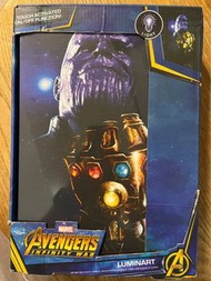 Marvel AVENGERS Infinity War 復仇者聯盟無限之戰  發光海報 Thanos 滅霸無限手套 light up poster
