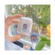 Inner cover protects i12 headphone case - Shockproof, transparent printed i12 case