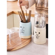 Dust-proof Chopstick Cage Chopstick Barrel Kitchen Tableware Spoon Storage Box Chopstick Basket Household Storage Rack