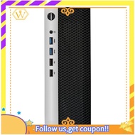 【W】Mini ITX Computer Case HTPC Chassis with 4XUSB Support 1U PSU Compatible with MINI-ITX Motherboar