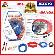 Amplifier Wiring Set Car Audio Subwoofer Amplifier Installation Kit Power Kit AMP Wiring Fuse Holder