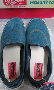 正品SKECHERS-GO Walk3 海軍藍x藍