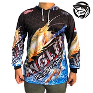 JERSEY MANCING UDANG LOBSTER KAOS UDANG LAUT BAJU LOBSTER LENGAN PANJANG