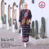 BELLA SET TENUN [COD] SETELAN TENUN TROSO -TENUN -FASHION WANITA-BAJU PESTA