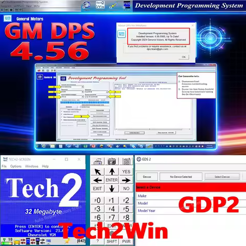 2026 3 in 1 NEW GDS2 2026.01 + Tech2Win GDS2 DPS 4.56 GDS 2 TECH2 for G-M MDI Software Free Remote H